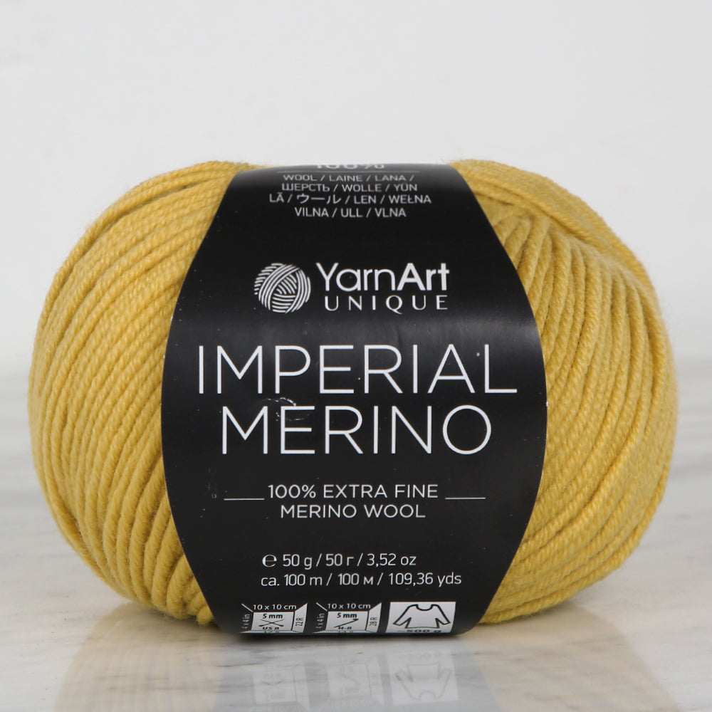 YarnArt IMPERIAL MERINO Hardal El Örgü İpi - 3309
